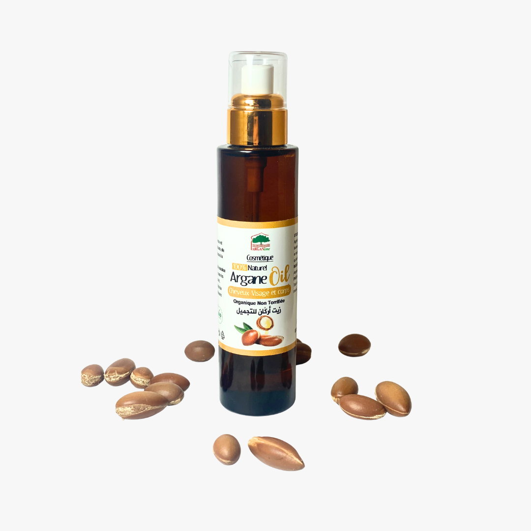 Pure Cosmetic Argan Oil — 60 ml Glass